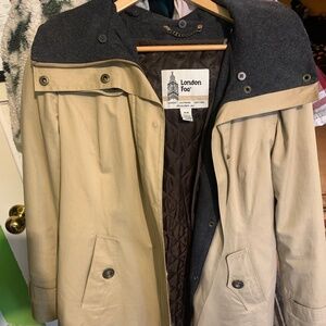 London Fog trench coat